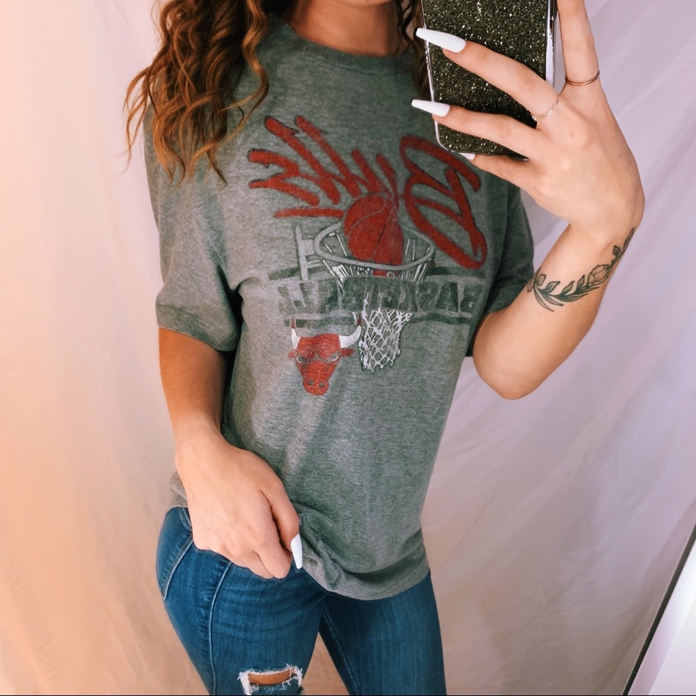 🖤❤️vintage Chicago Bulls tshirt❤️🖤